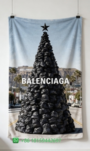 Balenciaga Throw Blankets